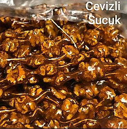 %100 doğal katkısız yumusak cevizli sucuk